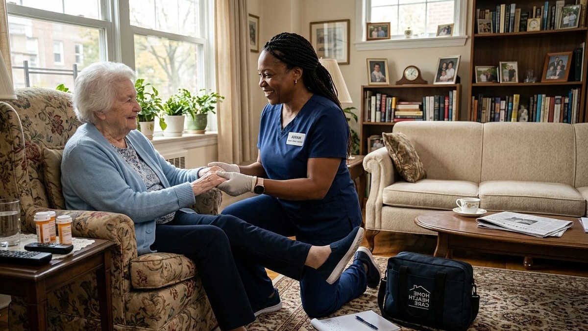 Home Health Aide at home